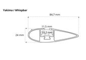 Yakima RailBar S45Y bazowy bagażnik dachowy