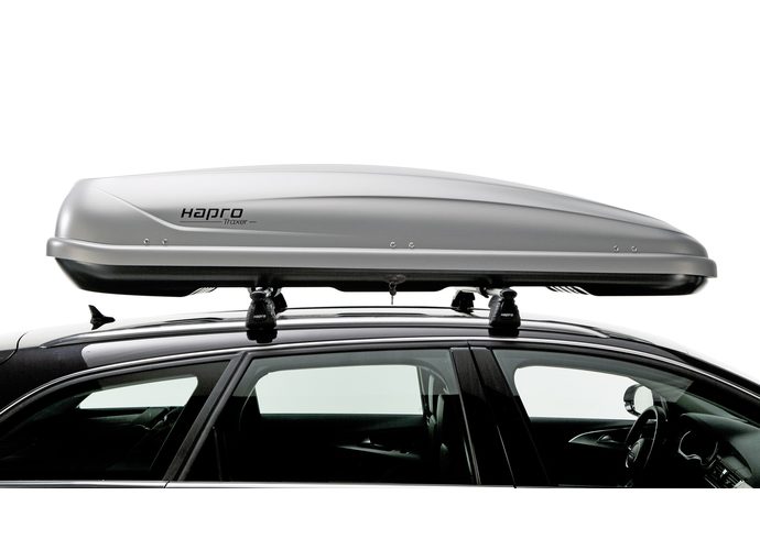 Hapro Traxer 8.6 Box dachowy srebrny matowy