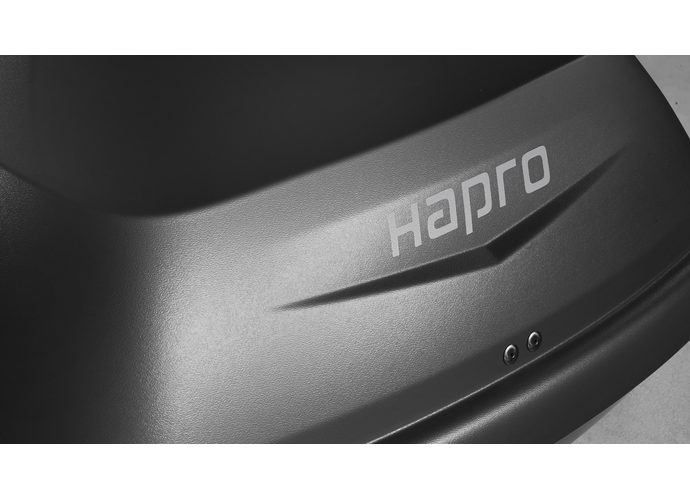 Hapro Carver 430 Box dachowy czarny matowy