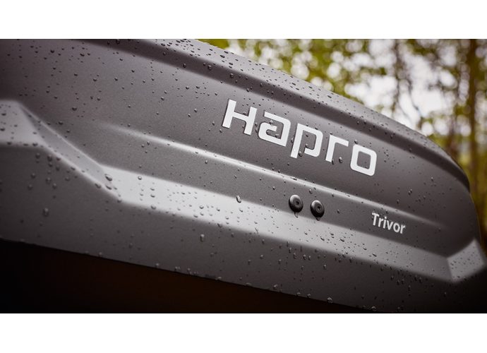 Hapro Trivor 640 Box dachowy czarny połysk