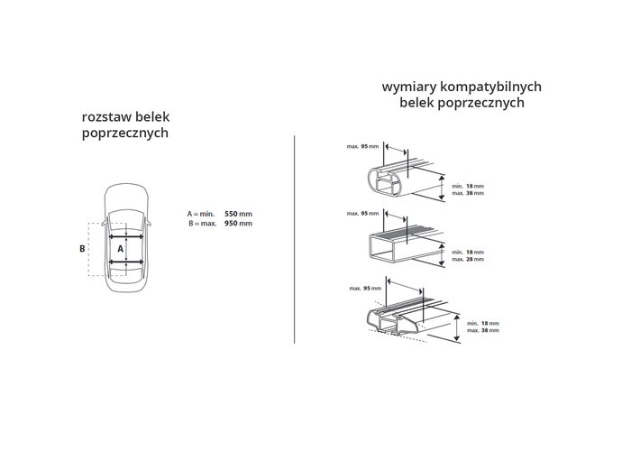 Hapro Trivor 640 Box dachowy czarny matowy