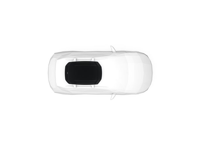 Thule Force 3 S box dachowy czarny aeroskin