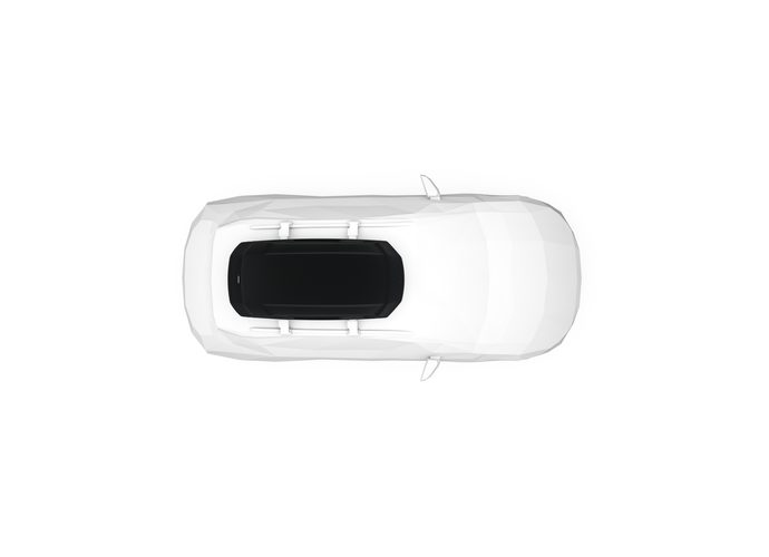 Thule Force 3 M box dachowy czarny aeroskin