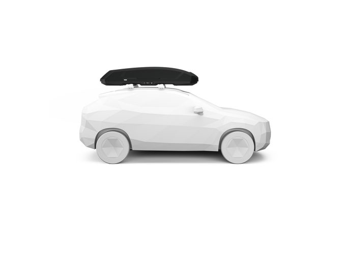 Thule Force 3 XXL Sport box dachowy czarny aeroskin