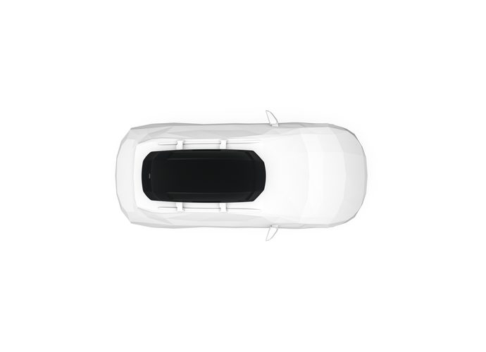 Thule Force 3 L box dachowy czarny aeroskin