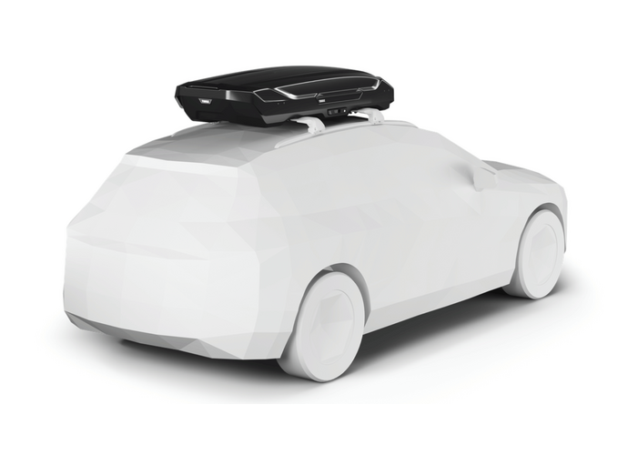 Thule Motion 3 L Low Box dachowy Czarny połysk