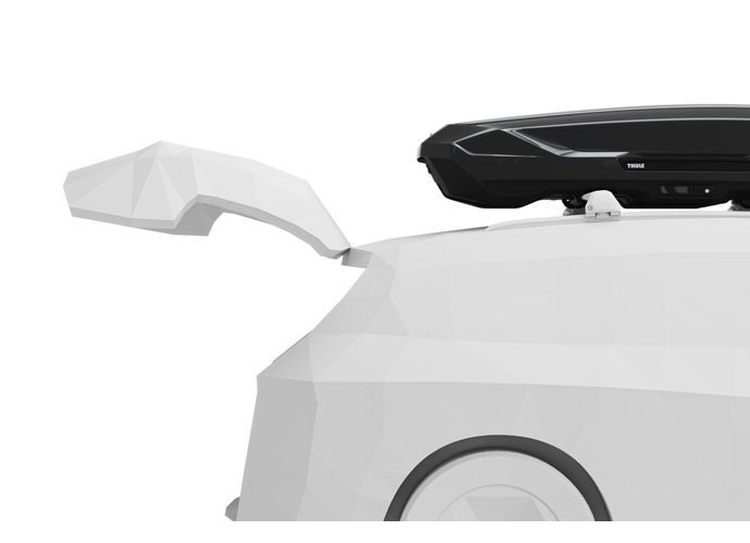 Thule Motion 3 XL Low Box dachowy Czarny połysk