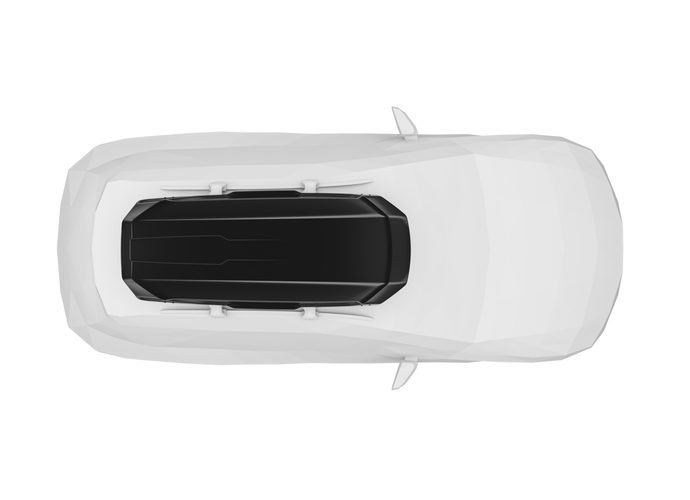 Thule Motion 3 XL Low Box dachowy Czarny połysk