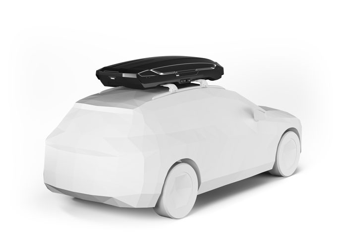 Thule Motion 3 XXL Low Box dachowy Czarny połysk