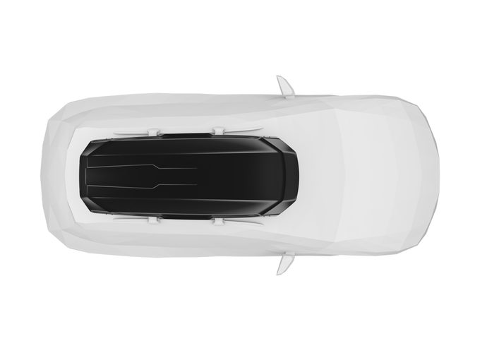 Thule Motion 3 XXL Low Box dachowy Czarny połysk