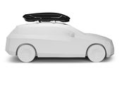 Zestaw Thule Motion 3 XL Box dachowy Czarny połysk plus wykładzina