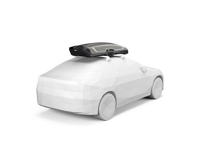 Thule Vector M Box dachowy Tytanowy mat