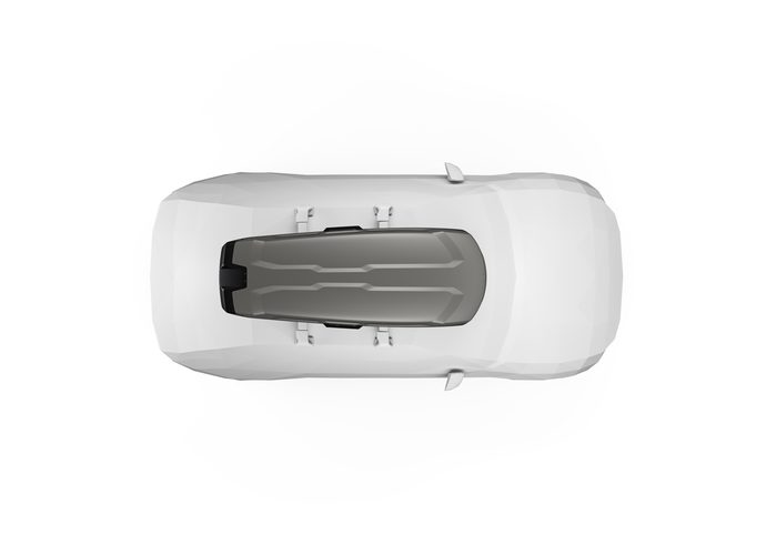 Thule Vector Alpine Box dachowy Tytanowy mat