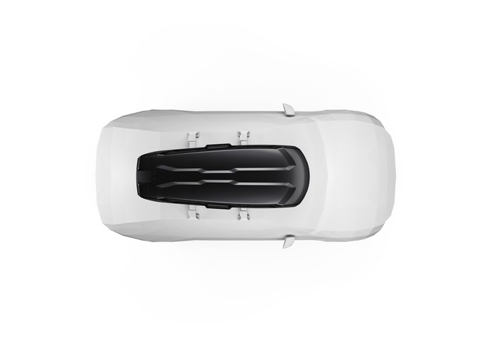 Thule Vector L Box dachowy Czarny połysk