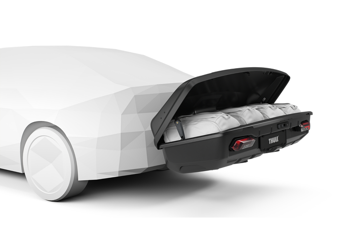 Thule Arcos XL box z platformą montażową - zestaw na narty