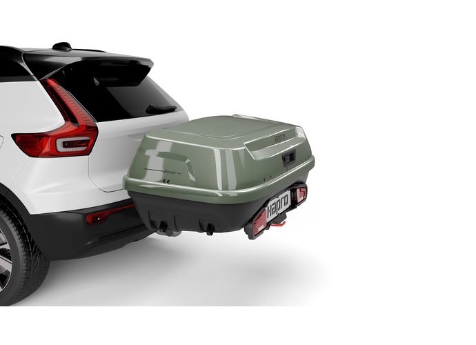 Hapro Boxer L 420 Sage Green - Box z platformą na hak oliwkowa zieleń