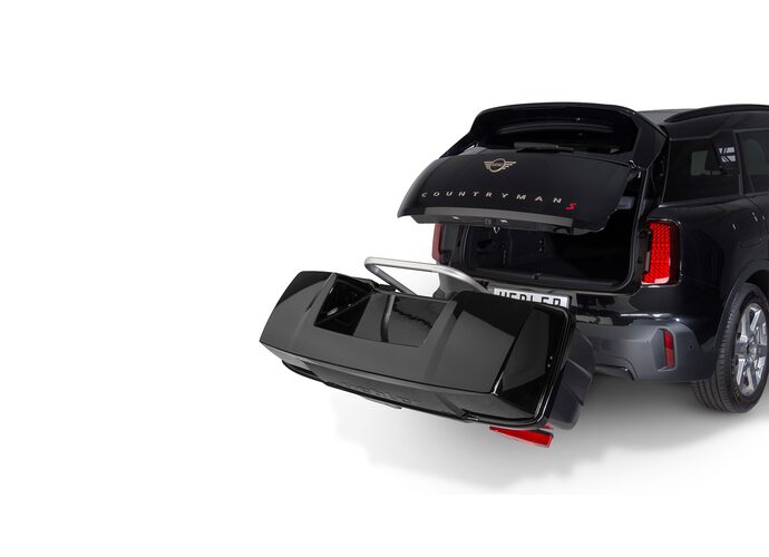Uebler Box na platformę rowerową i/X czarny połysk