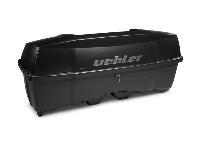 Uebler Box na platformę rowerową i/X czarny matowy