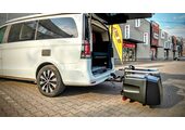 Uebler Box na platformę rowerową i/X czarny połysk