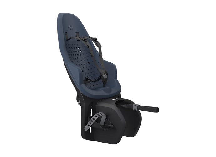 Thule Yepp 2 Maxi Majolica Blue fotelik rowerowy mocowany z tył na bagażniku