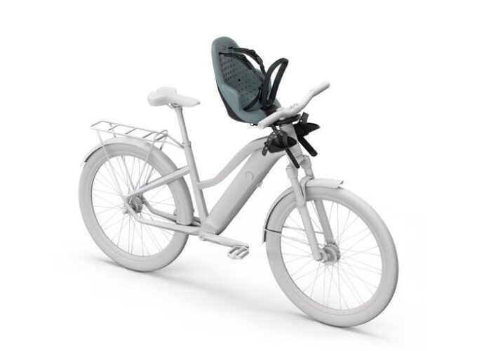Thule Yepp 2 Mini- Front Mount - Mid Blue- przedni fotelik rowerowy