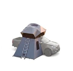 Zestaw POWYSTAWOWY Yakima SkyRise M HD - namiot całoroczny na samochód + aneks