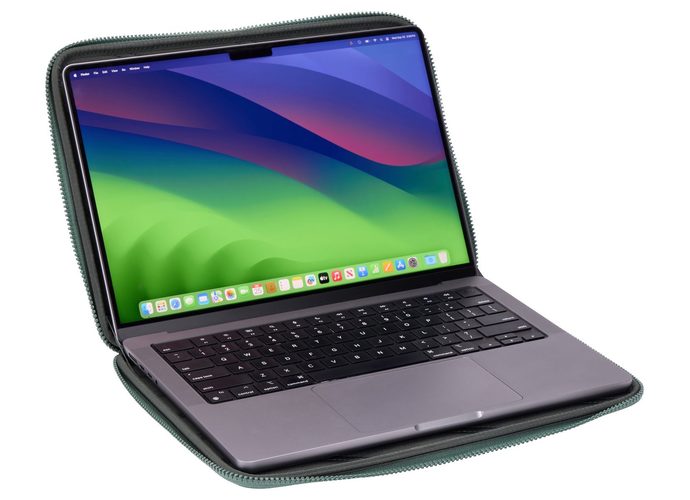 Thule Gauntlet 5 MacBook Sleeve 14" - zamglona zieleń
