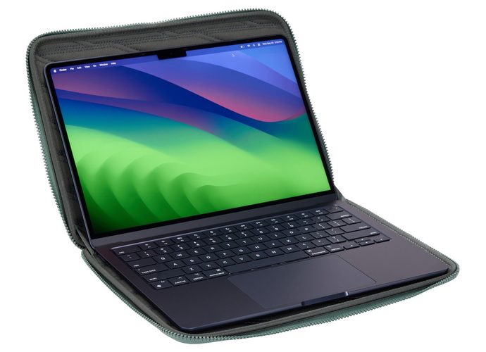 Thule Gauntlet 5 MacBook Sleeve 14" - zamglona zieleń
