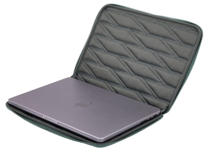 Thule Gauntlet 5 MacBook Sleeve 14" - zamglona zieleń