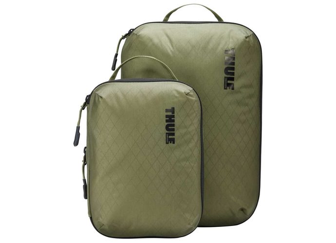 Thule Organizer podróżny Compression Cube Set - Soft Green