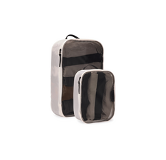 Thule zestaw 2 organizerów podróżnych mały + średni Packing Cube Set - White