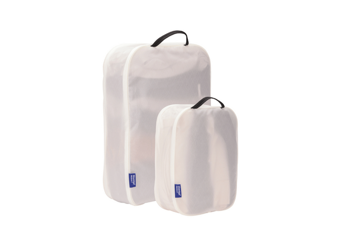 Thule zestaw 2 organizerów podróżnych mały + średni Packing Cube Set - White