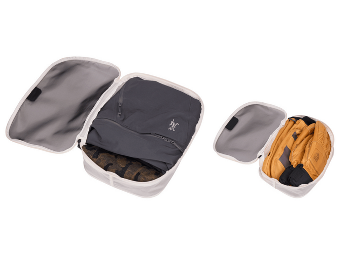 Thule zestaw 2 organizerów podróżnych mały + średni Packing Cube Set - White