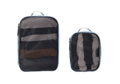 Thule zestaw 2 organizerów podróżnych mały + średni Packing Cube Set - Pond Gray