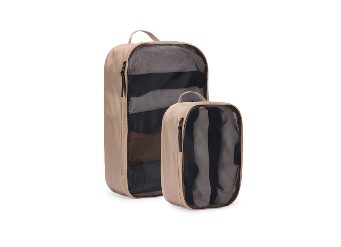 Thule zestaw 2 organizerów podróżnych mały + średni Packing Cube Set - Gentle Beige