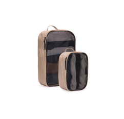 Thule zestaw 2 organizerów podróżnych mały + średni Packing Cube Set - Gentle Beige