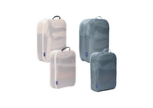 Thule zestaw 4 organizerów Packing Cube Family Set  - Pond Gray/White