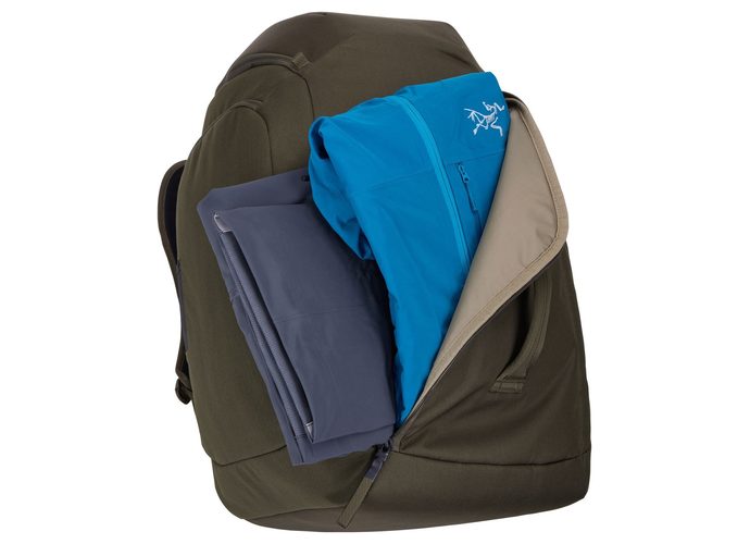 Thule RoundTrip Boot Backpack 60L deep khaki - Plecak na buty narciarskie i snowboardowe