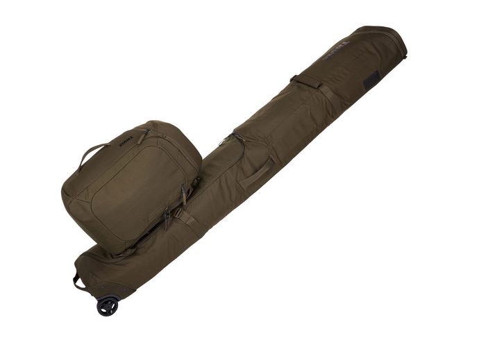 Thule RoundTrip Boot Backpack 60L deep khaki - Plecak na buty narciarskie i snowboardowe