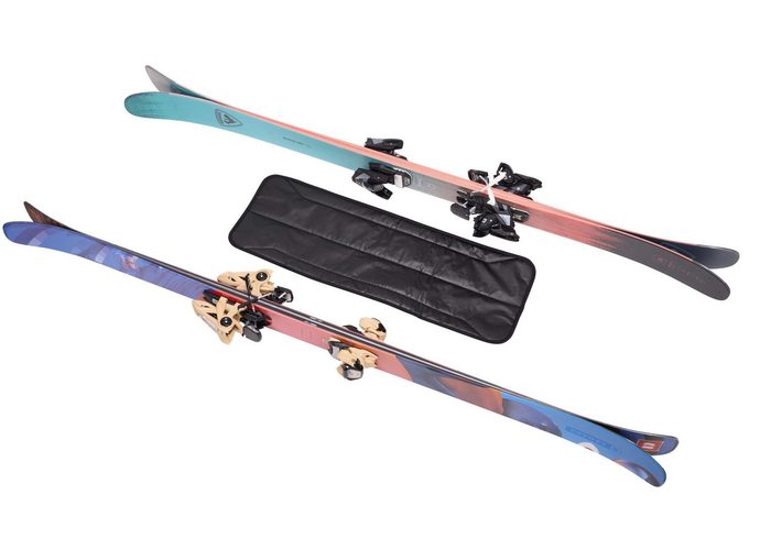 Thule RoundTrip Ski Roller 175cm czarna - Torba na narty z kółkami