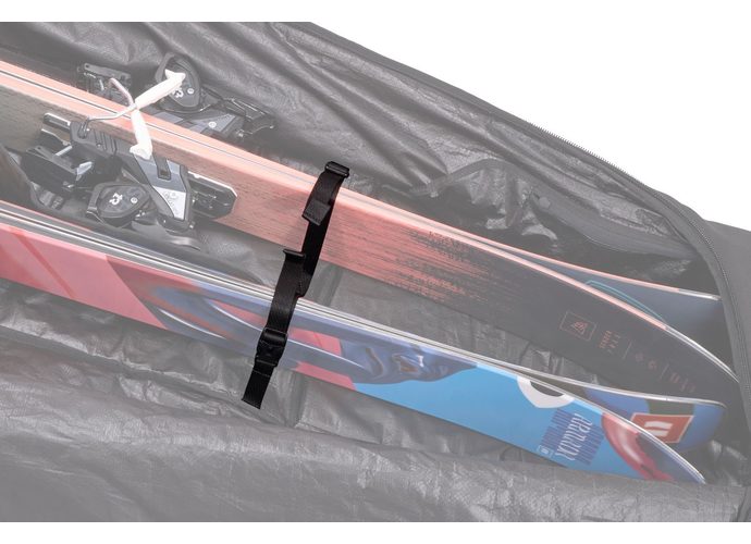 Thule RoundTrip Ski Roller 175cm czarna - Torba na narty z kółkami