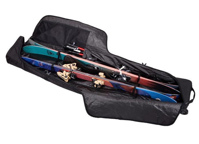 Thule RoundTrip Ski Roller 175cm czarna - Torba na narty z kółkami