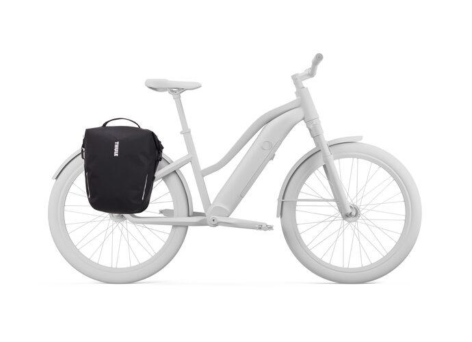 Thule Shield Pannier 22L Black - sakwa rowerowa z InLock