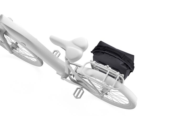 Thule Shield Pannier 22L Black - sakwa rowerowa z InLock