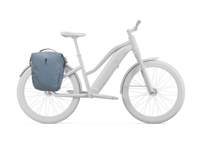 Thule Shield Pannier 22L Mid Blue - sakwa rowerowa z InLock