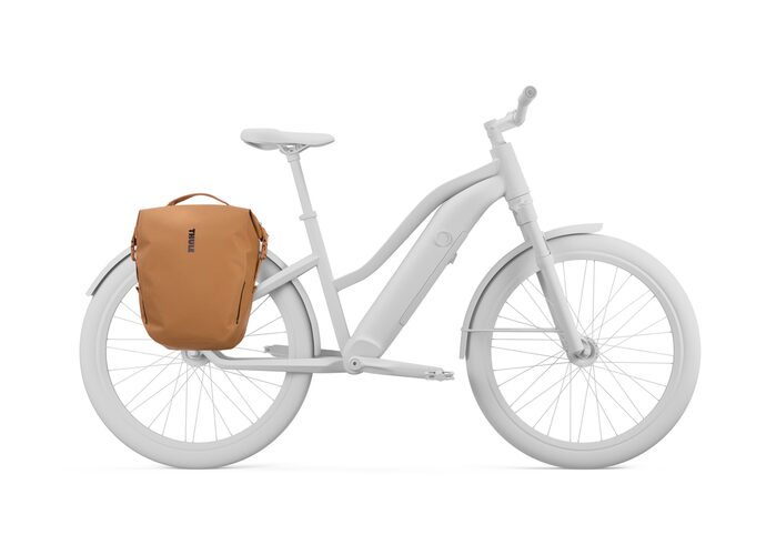 Thule Shield Pannier 22L Dusted Orange - sakwa rowerowa z InLock