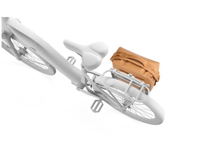Thule Shield Pannier 22L Dusted Orange - sakwa rowerowa z InLock