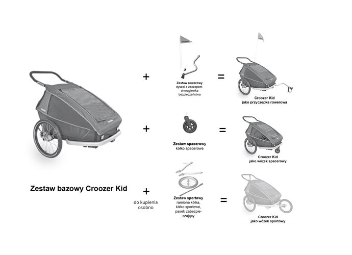 CROOZER Hamak dla niemowląt