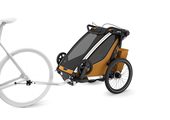 Thule Chariot Sport 2 pojedyncza Natural Gold przyczepka rowerowa