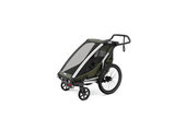 Thule Chariot Lite pojedyncza przyczepka rowerowa vintage green